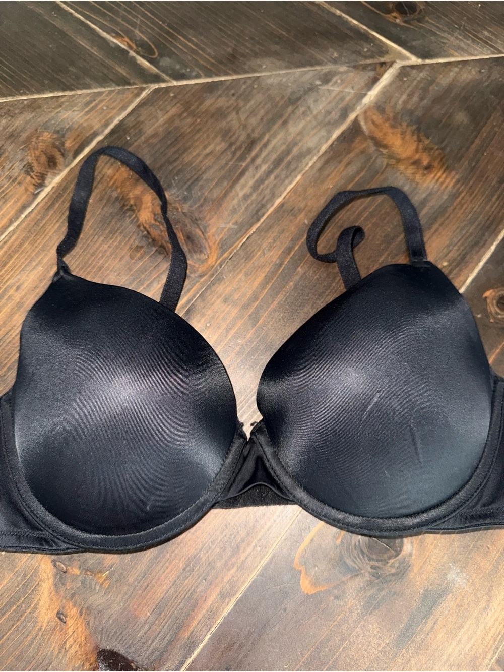 Victorias Secret Bra Wear Everywhere Push-up in Black Size 34DD